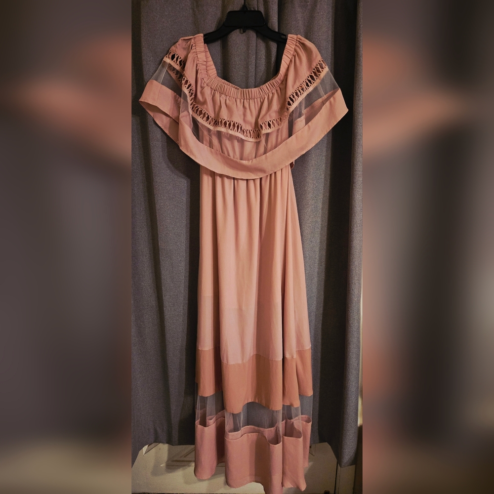 Elegant Pink Dress